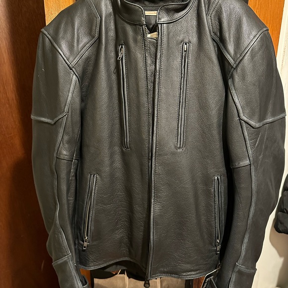 Other - Men's Black Leather Jacket